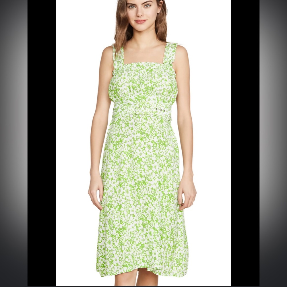 Mae midi dress in freja floral